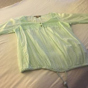 Lite green summer shirt