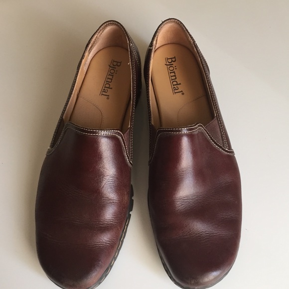 Leather loafers