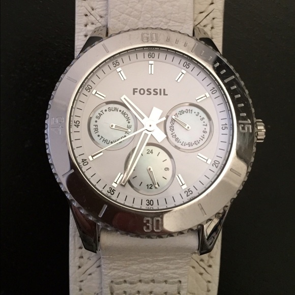 Fossil Leather Band Watch
