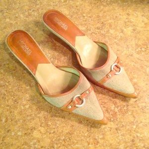 Michael Kors Leather Mule