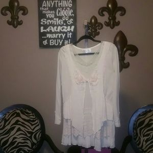 Lace tunic