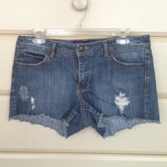 Miley Cyrus Max Azria Denim Shorts