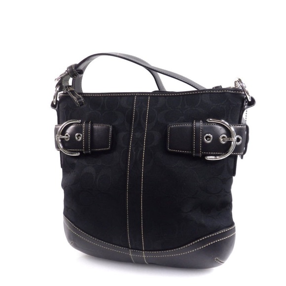 Authentic COACH Canvas Shoulder/cross-body bag