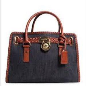 Michael Kors Whipped Hamilton East/West Satchel