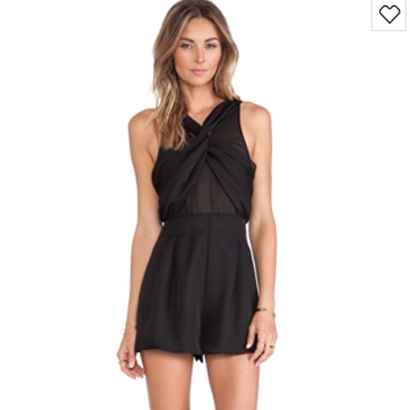LF Hollywood Romper 🎬 BLACK ROMPER NWOT