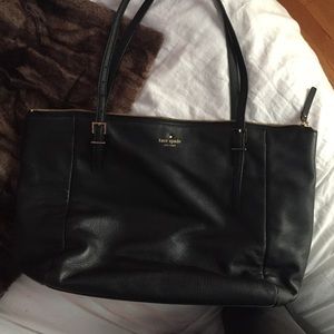 Leather Kate Spade tote