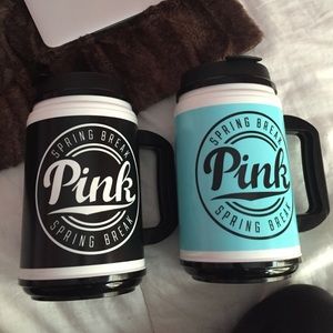 2 PINK Mugs