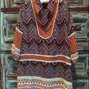 Multicolor tunic