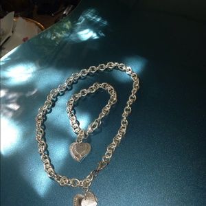 Tiffany vintage tween with double hearts