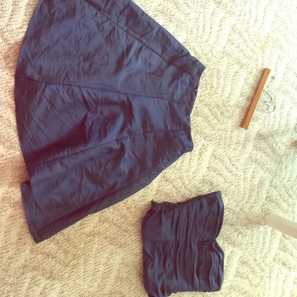 Flash Sale!💥 Navy Blue 2 Piece Formal Dress