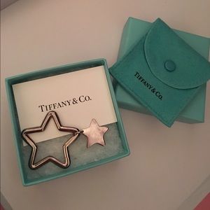 Authentic Tiffany necklace charm/ key chain