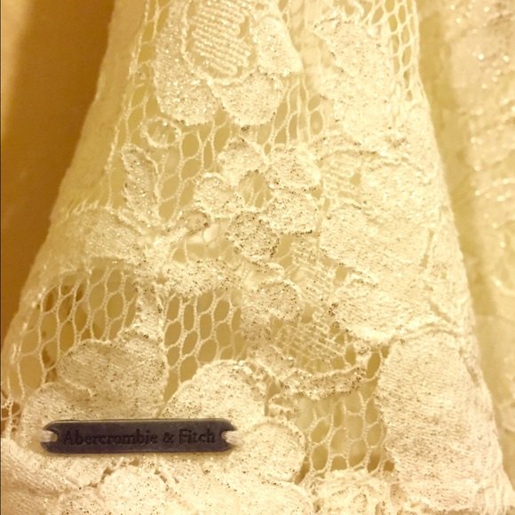 NWOT Abercrombie and Fitch Shine Lace Skirt - Picture 1 of 4