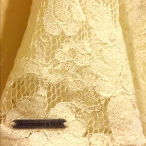 NWOT Abercrombie and Fitch Shine Lace Skirt
