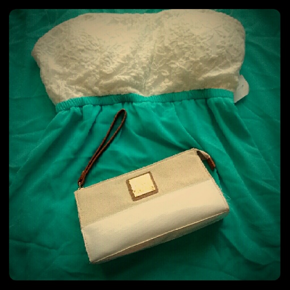 Victoria Secret White Clutch