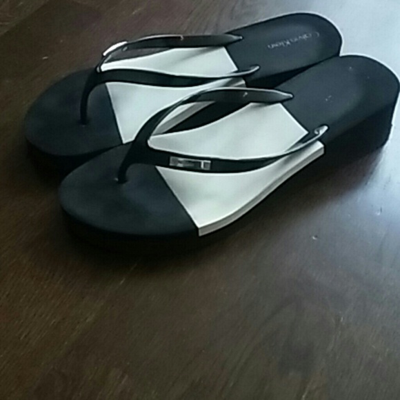 Calvin Klein thong sandals