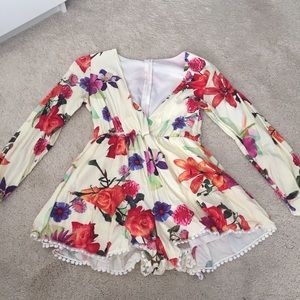 Floral romper