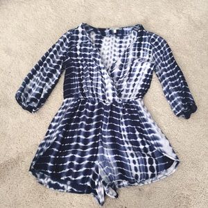 Tie dye romper