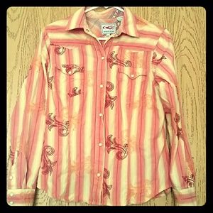 Red & Orange Western Shirt