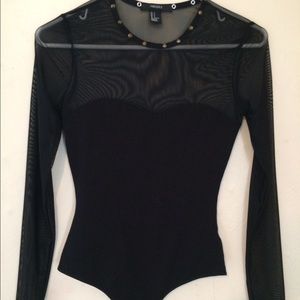 Black forever 21 body suit