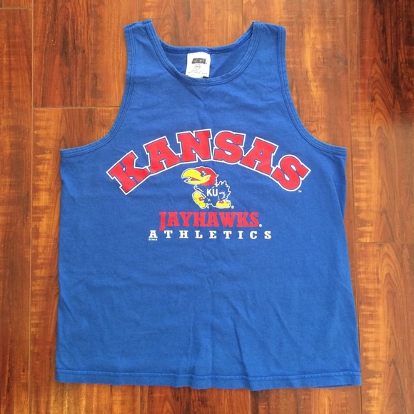 Vintage Kansas University Jayhawks tank