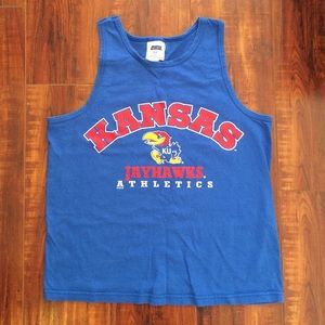 Vintage Kansas University Jayhawks tank