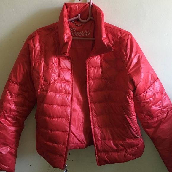 Red Guess Coat