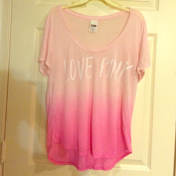 Victoria Secret Pink Ombré shirt.