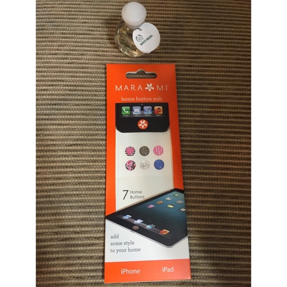 Stylish Home Button Nubs & White Musk perfume oil