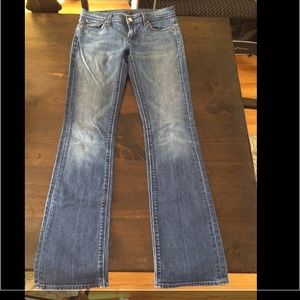 7 for all mankind bootcut jeans size 30