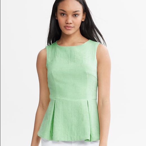 Banana Republic Peplum Top