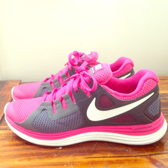 Pink and gray Women's Nikes