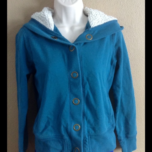 Button up sweatshirt