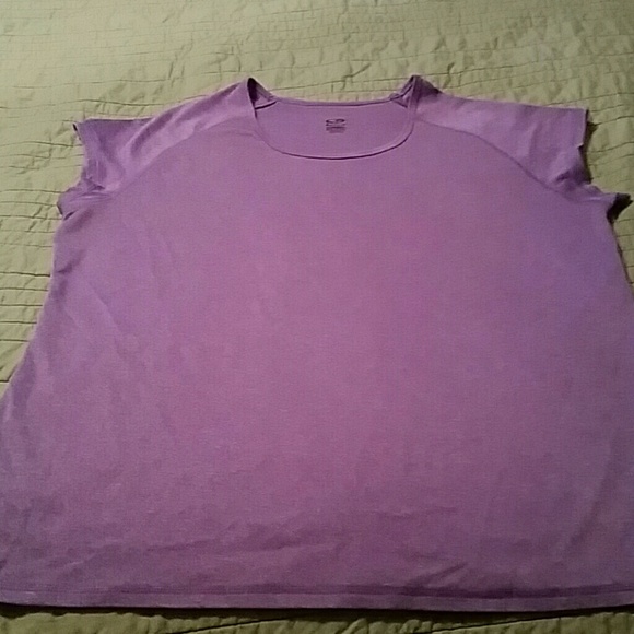 Purple work out shirt