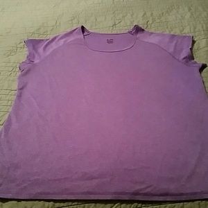 Purple work out shirt