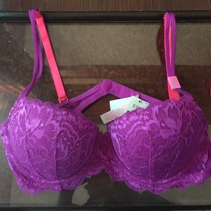VICTORIA'S SECRET PINK PUSH UP BRA 34B with panty
