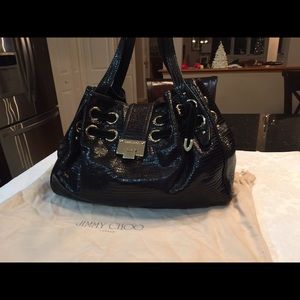 Jimmy Choo Ramona patent leather bag