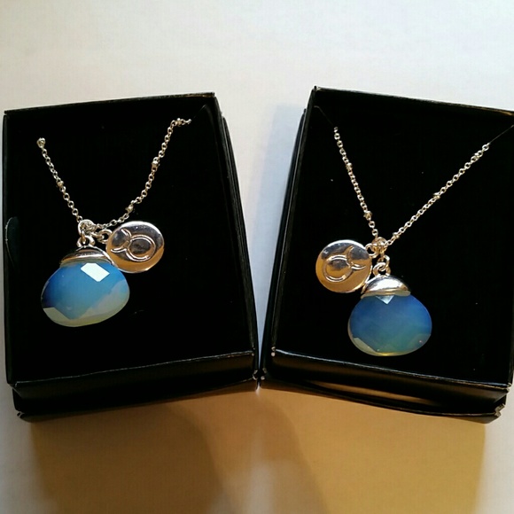 Taurus Zodiac Opal Pendant Necklace & Bracelet set
