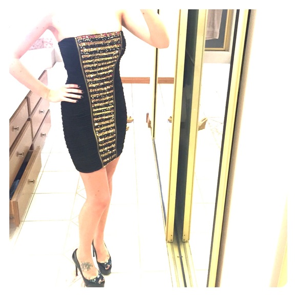 Black Bebe Dress, Never Worn - Picture 1 of 4