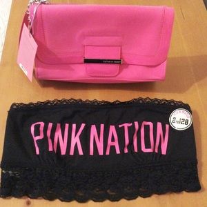 VS PINK Bandeau with FREE VS Handbag