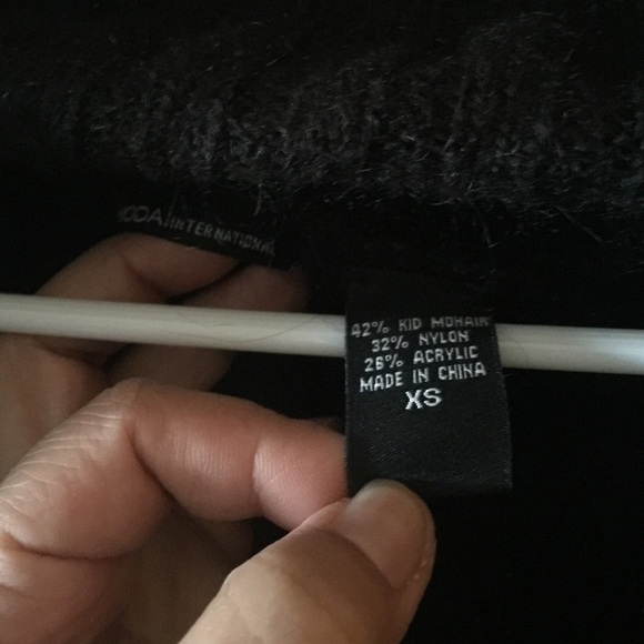 Black Cowl Neck Sweater - Picture 2 of 3