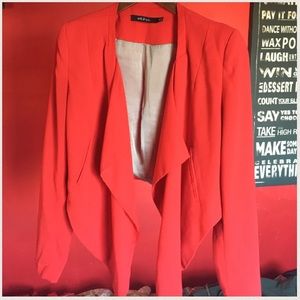Red blazer