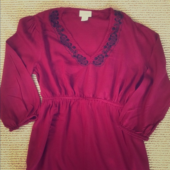 Gorgeous maternity 3/4 length sleeve blouse - Picture 1 of 4