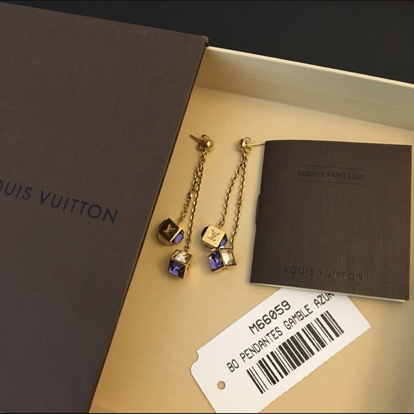 Louis Vuitton Gamble earrings - Picture 3 of 3