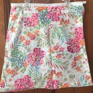 🌺💐Talbots Printed Mini Skirt🌸💐
