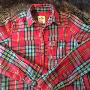 🍁WEEKEND SALE🍁Hollister Flannel Shirt