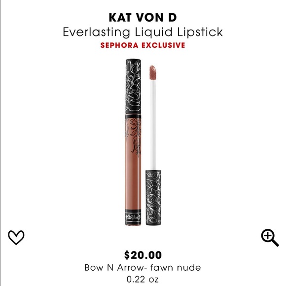 Kat Von D liquid lipstick