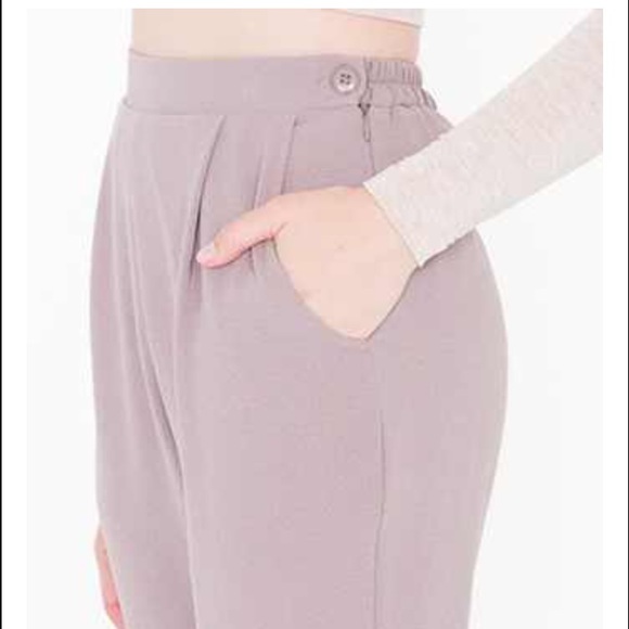 American apparel crepe pant
