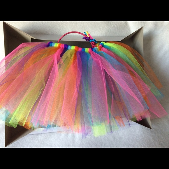🎀‼️HAND MADE‼️🎀🍭Rainbow dash TUTU🍭new - Picture 3 of 4