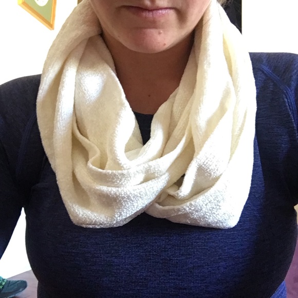 White scarf