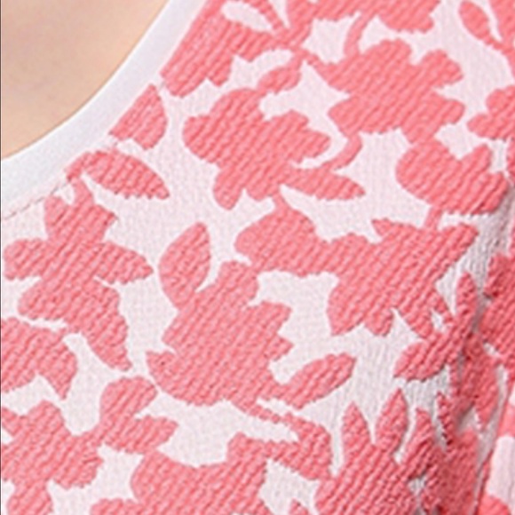 Pink And White Floral Dress by OASAP - Picture 3 of 3